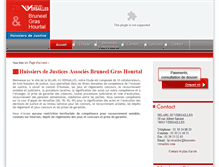 Tablet Screenshot of huissiers-versailles.com